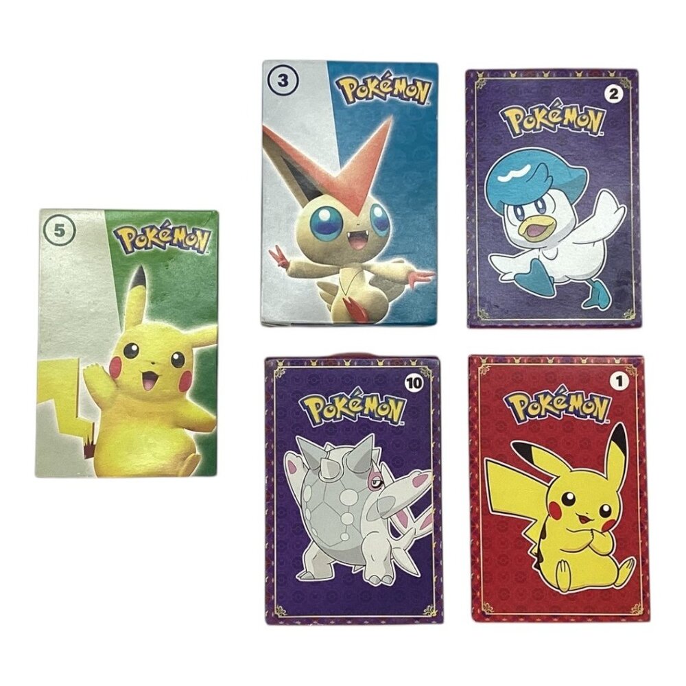 NIB Pokemon McDonalds 2022-2023 Exclusive Trading Cards Set Of 5 Boxes‎